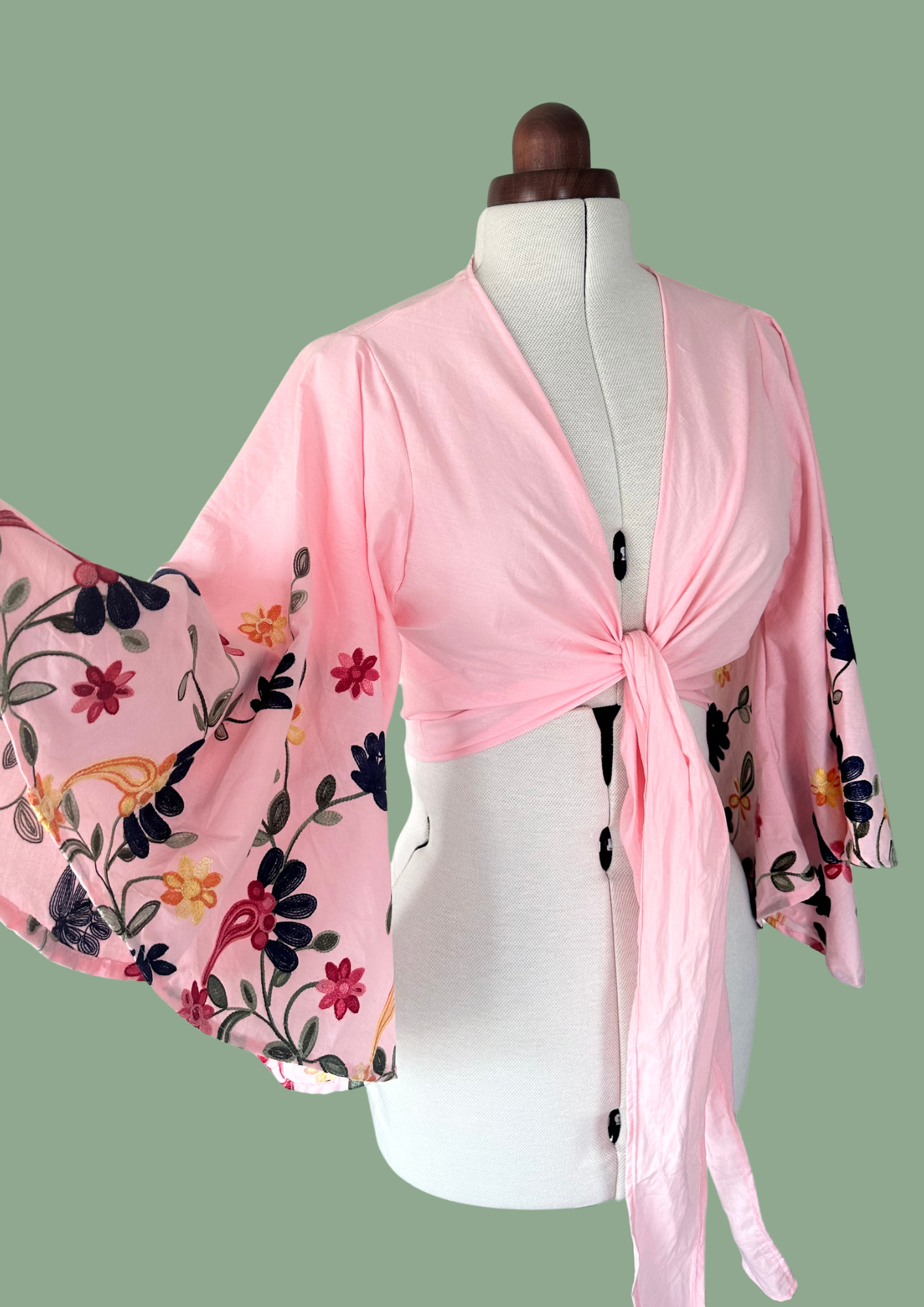 Donna top roze, 100% katoen