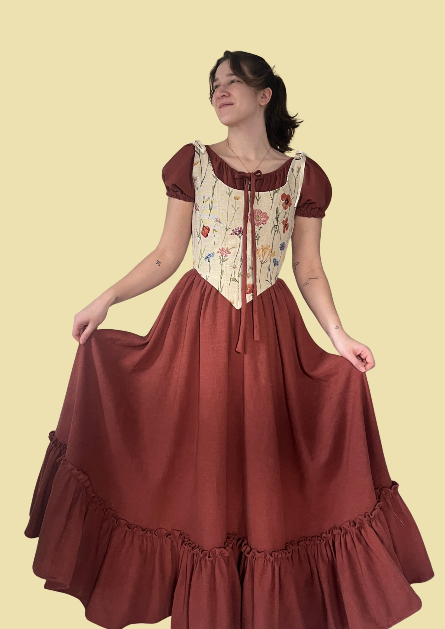 Flower fairytale kostuum