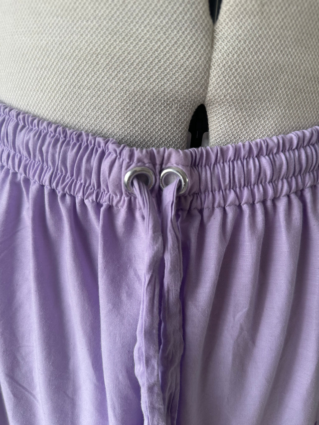 Donna rok paars, 100% katoen