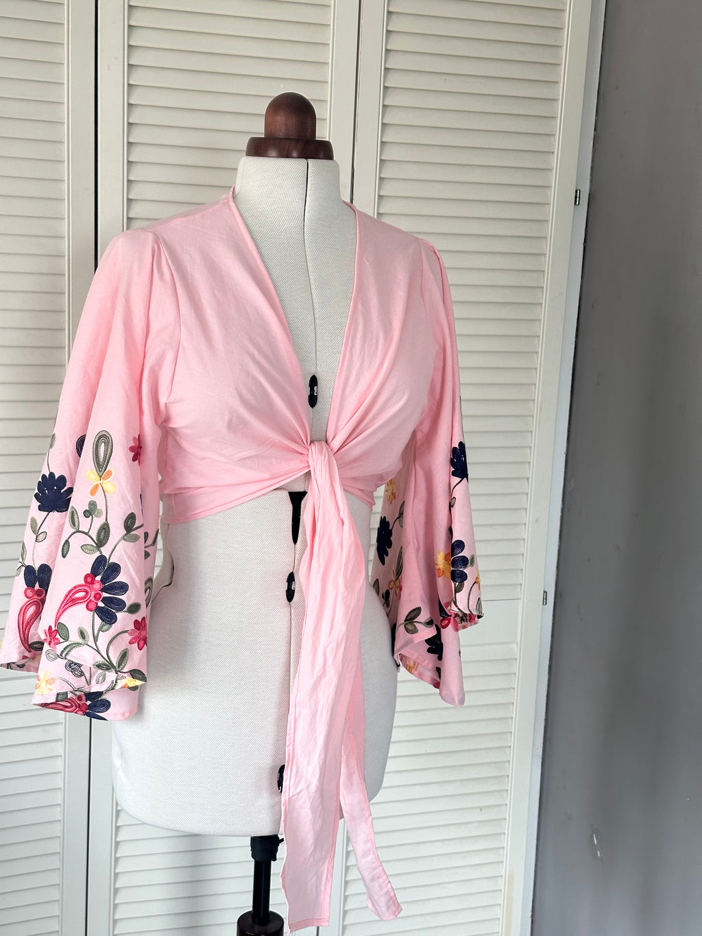 Donna top roze, 100% katoen