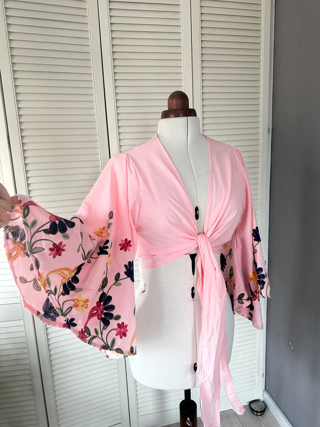 Donna top roze, 100% katoen