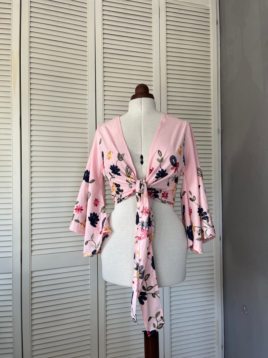 Donna top roze, 100% katoen