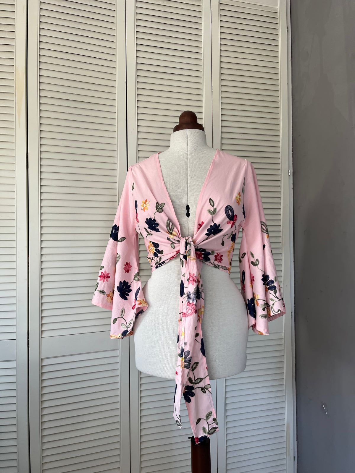 Donna top roze, 100% katoen