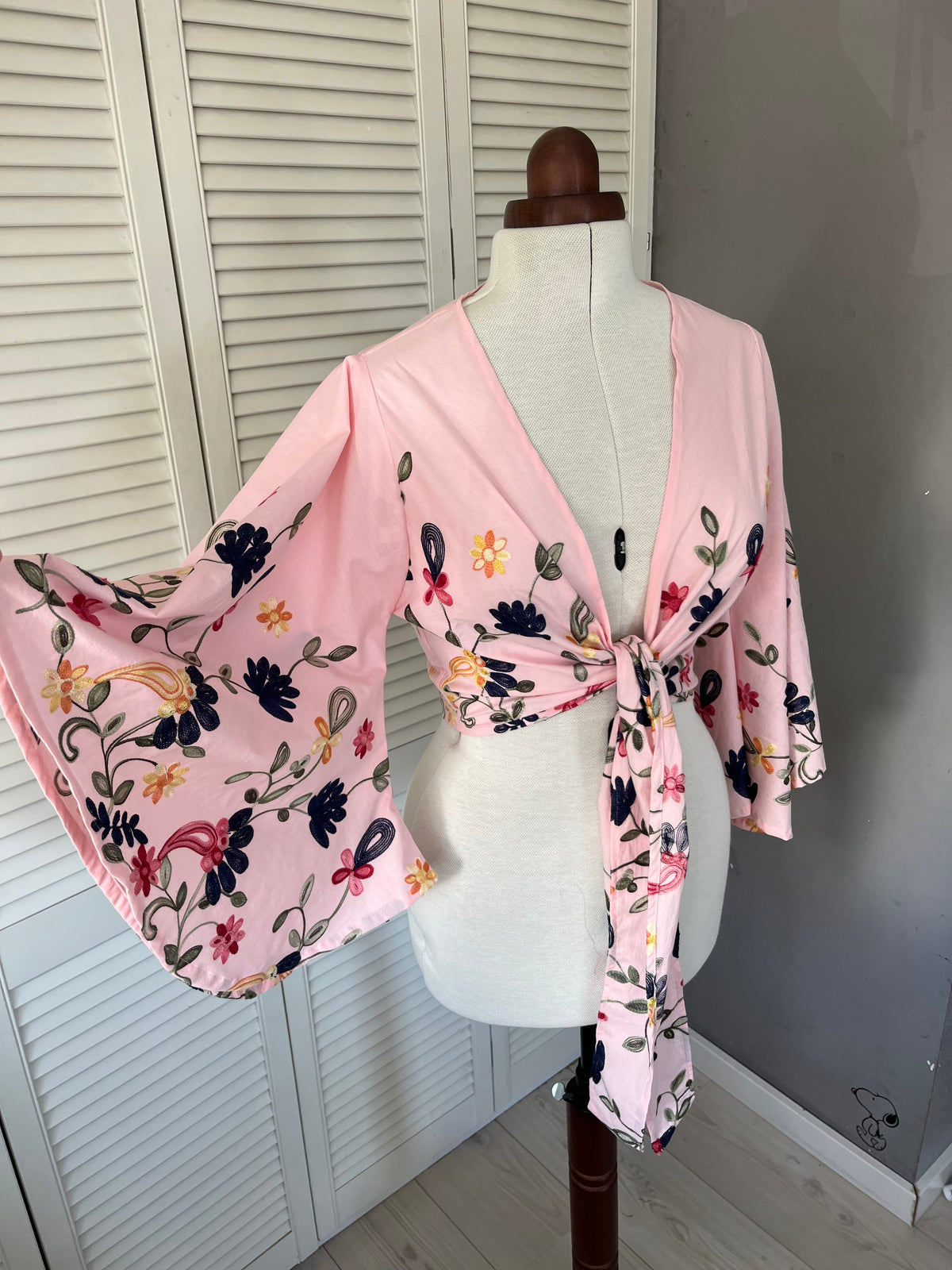 Donna top roze, 100% katoen