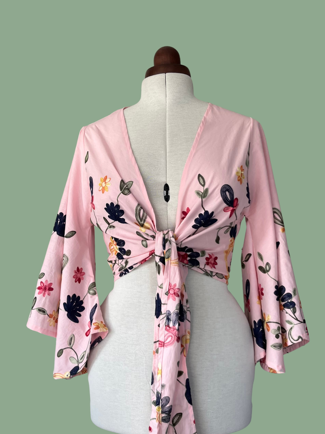 Donna top roze, 100% katoen